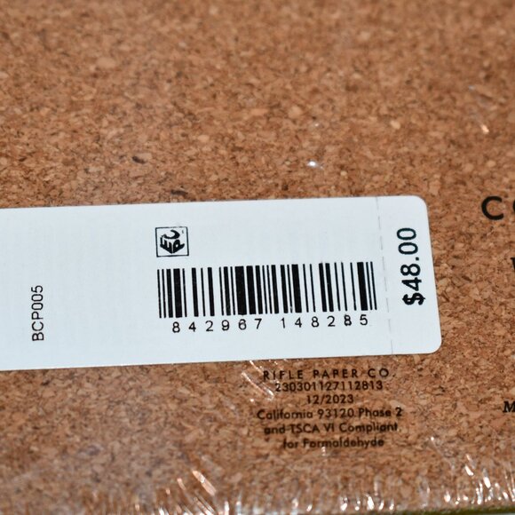 Rifle Paper Co. Halloween Parade Cork Placemats, Set of 4 #BCP005 NWT Details: T - Picture 6 of 6